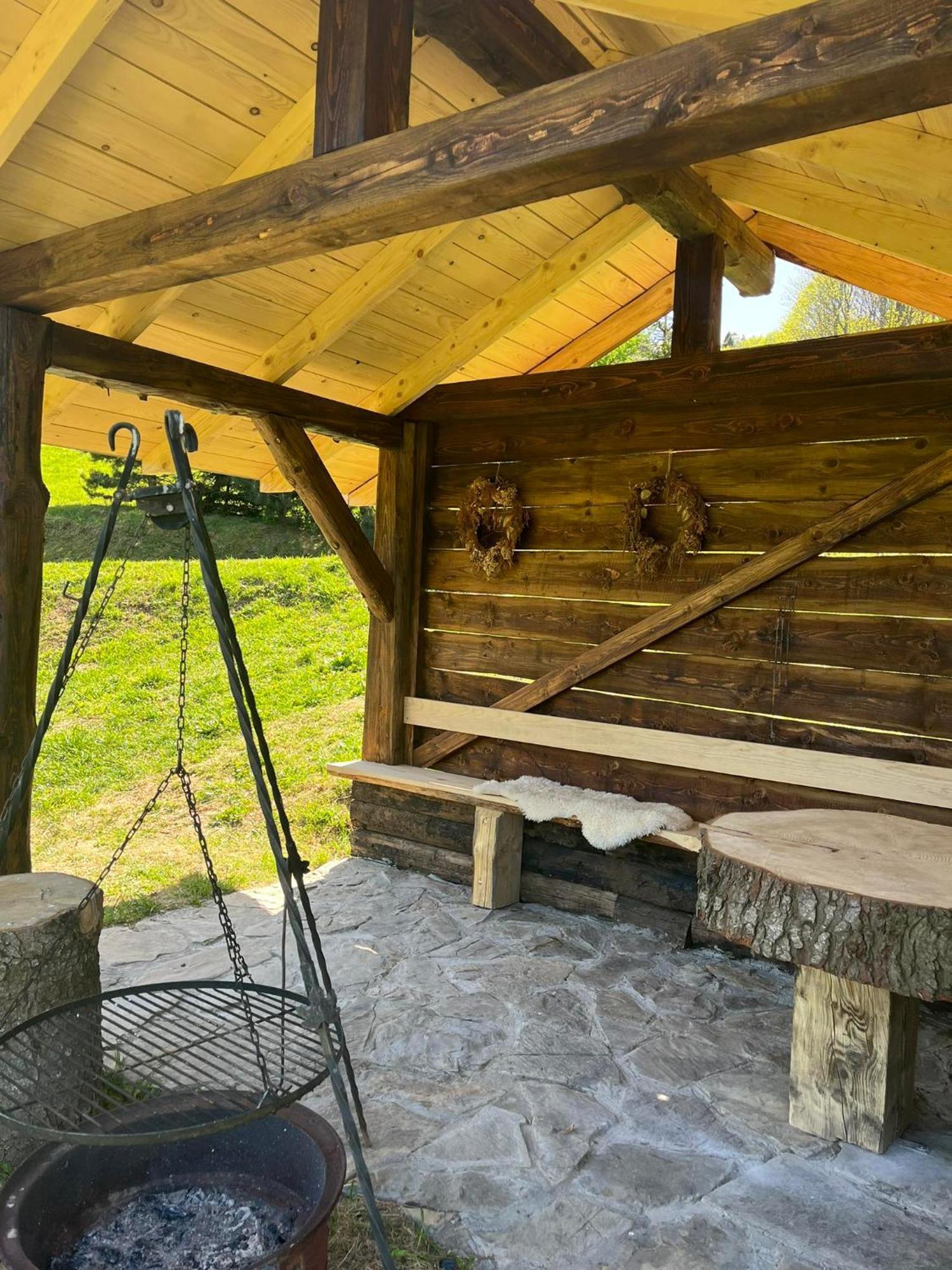 Pod Dobrym Adresem-Domek Na Lace Cisna Zewnętrze zdjęcie